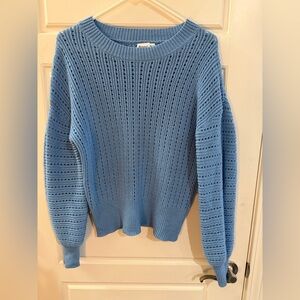 Princess Polly Sky Blue Crew Neck Sweater